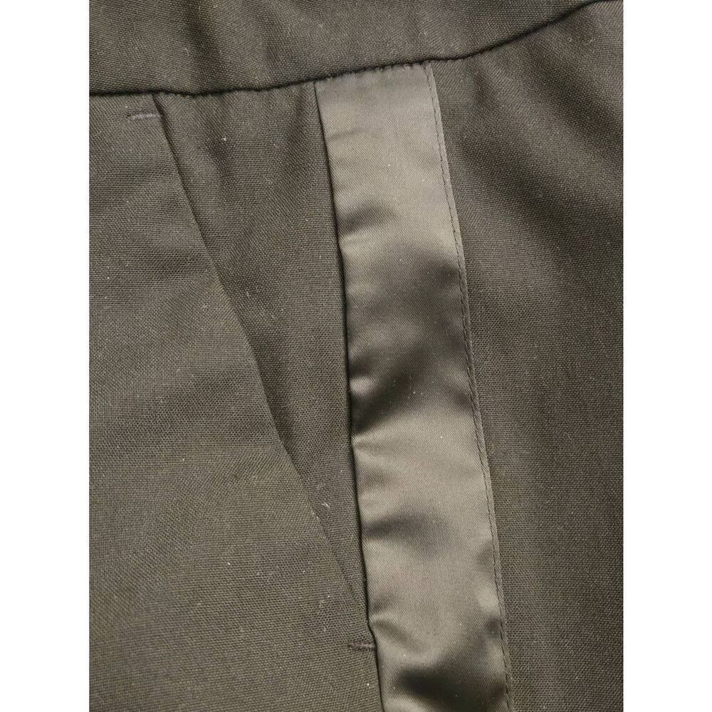 New York & Company Women's Size 12 Black Stretch Tuxedo Pants - Picture 3 of 6